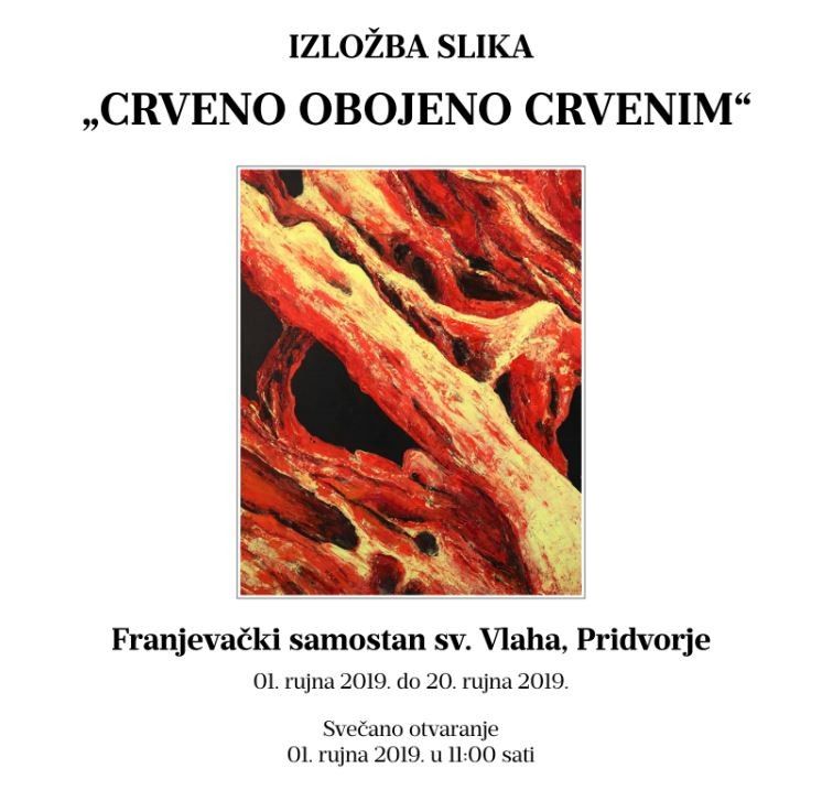 CRVENO OBOJENO CRVENIM